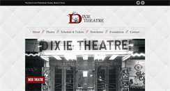 Desktop Screenshot of dixietheatre.com